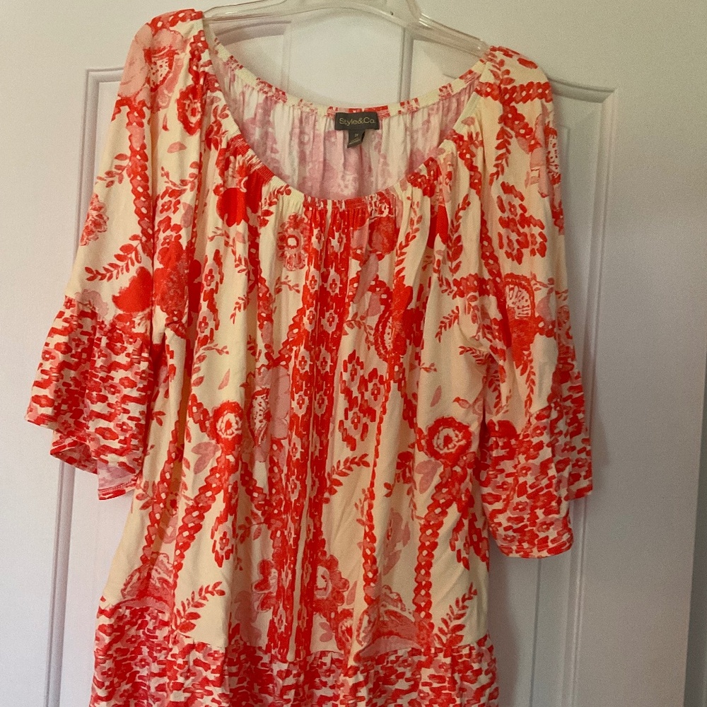NBW Style & Co. boho shirt 2x.